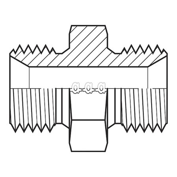 Adaptall Hose Adapter,1",BSPP,1",BSPP 9000-1616