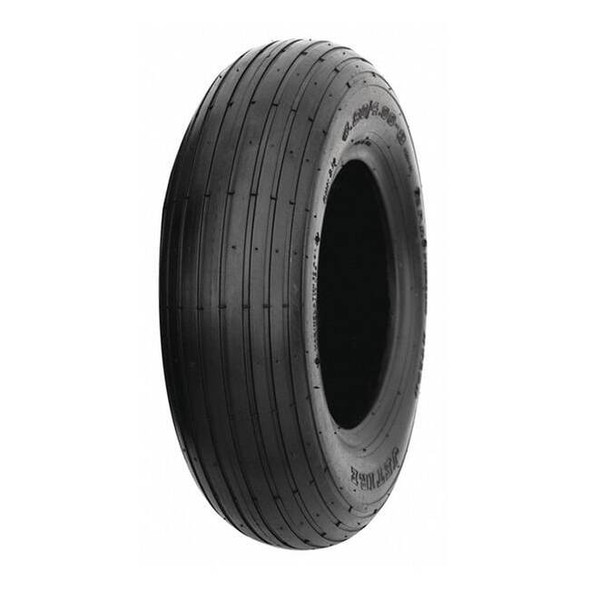 Hi-Run Wheelbarrow Tire,4.00-64 Ply,Rib CT1006