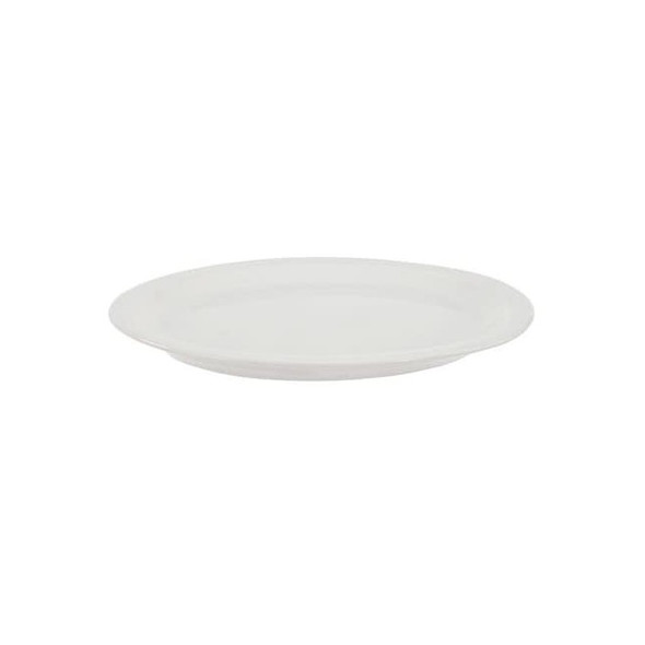 Crestware Platter,13-1/2x10-5/8 In,Alp Wht,PK12 AL53