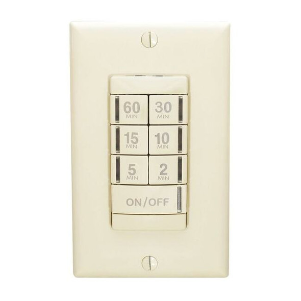 Sensorswitch Wall Switch Timer, Ivory, 120/277V AC PTS 60 IV