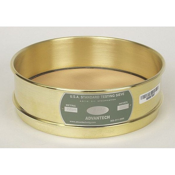 Advantech Manufacturing Sieve, #230, B/B, 8 In, Full Ht 230BB8F Advantech Manufacturing Sieve, #230, B/B, 8 In, Full Ht 230BB8F