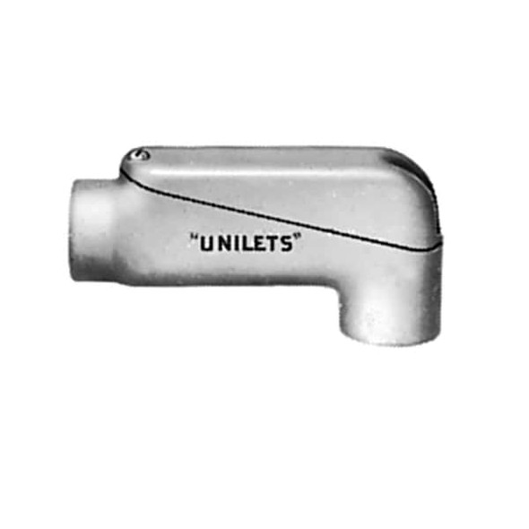 Appleton Electric Elbow,Iron,Overall L 8 1/2in LBD125-M Appleton Electric Elbow,Iron,Overall L 8 1/2in LBD125-M