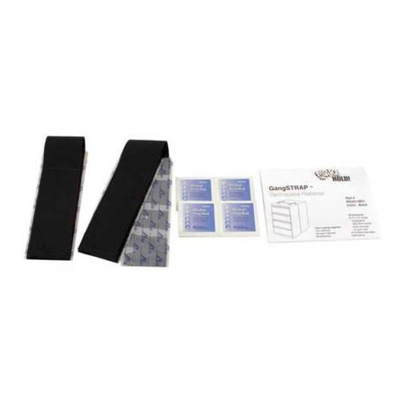 Quakehold! Ganging File Strap,Black RG.2X14.B.2.1