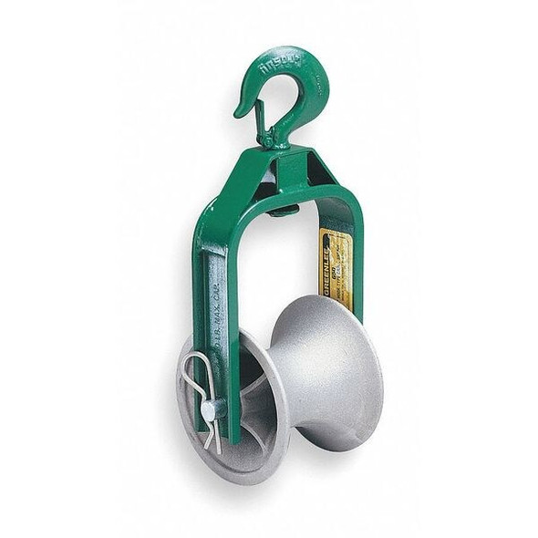 Greenlee Cable Puller Sheave,Hook Type,24 In 653