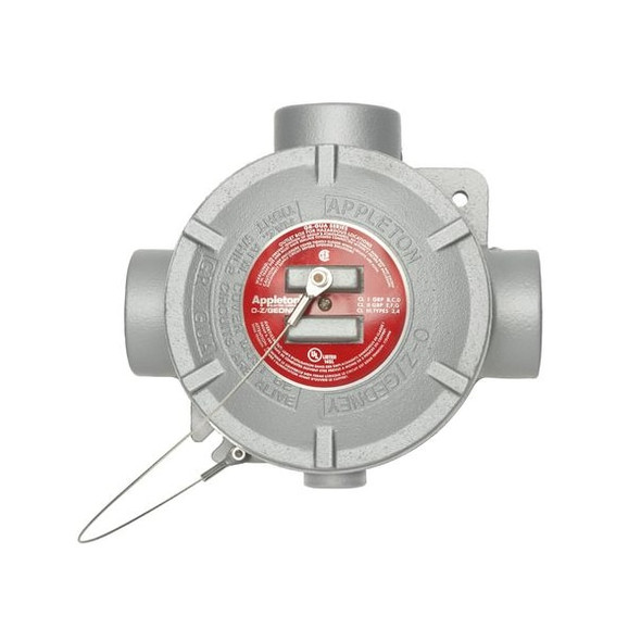 Appleton Electric Conduit Outlet Body,Alum,Trd Sz 1/2in GRFT50-A Appleton Electric Conduit Outlet Body,Alum,Trd Sz 1/2in GRFT50-A