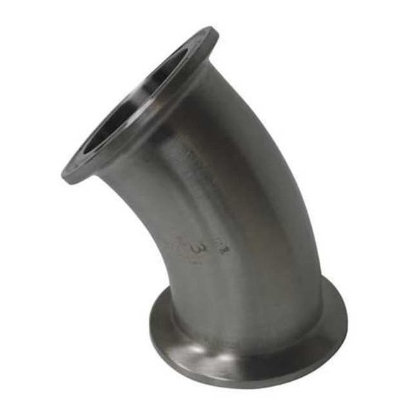 Manufacturer Varies 2" Clamp T316L SS 45 Degree Elbow EG2K-6L2.0