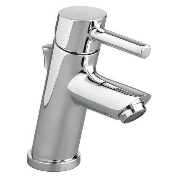 Single Handle Single Hole Mount, 1 Hole Bathroom Faucet, Polished chrome