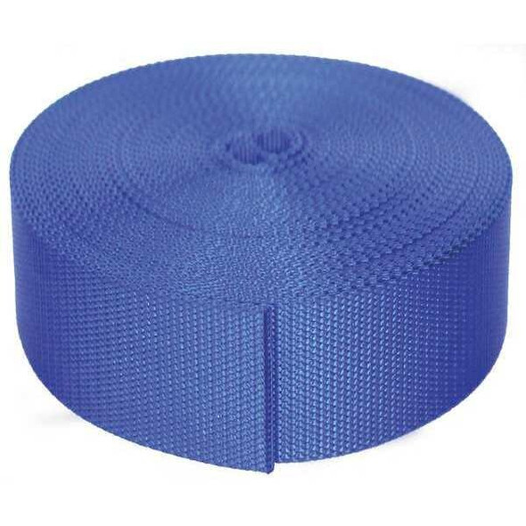 Bulk-Strap Webbing,Nylon,1 1/2" W,Blue N15051BL Bulk-Strap Webbing,Nylon,1 1/2" W,Blue N15051BL