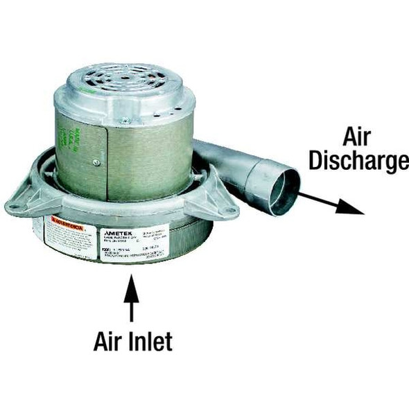 Ametek VacuumMotor,240VAC,97.8cfm,19980RPM 115684