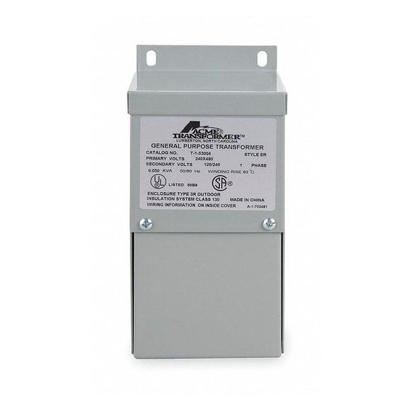 Low Voltage Distribution Transformer, 1.5 kVA, NEMA 3R, 120/240V AC, 240/480V AC