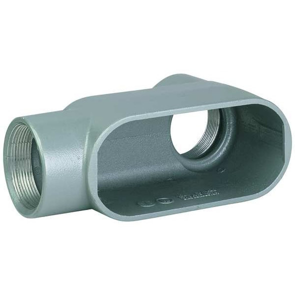 Hubbell Killark Conduit Outlet Body,Iron,2 In. LB67