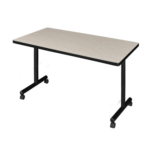 Kobe Rectangle Training Table, 42" W, 29" H, Laminate Top, Maple MKTRCC4230PL