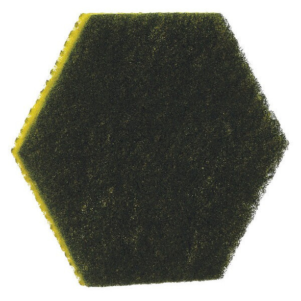 Scotch-Brite Scouring Pad,5-3/4" L x 5" W,Yellow,PK15 96Hex