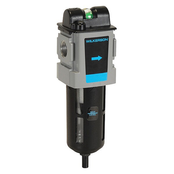 Wilkerson Oil Removal Filter,Compact Size M18-C2-CG00B