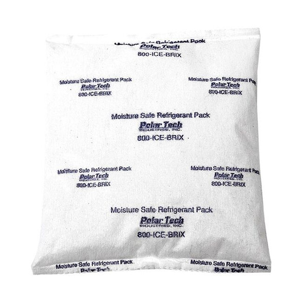 Cold Pack, 6 in L, 6 in W, 1 in H, 12 oz Weight, 12 PK
