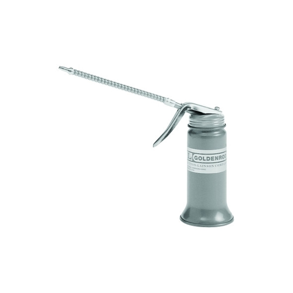 Pistol Pump Oiler, 6 oz, Lever Action, Flexible 6 in Spout