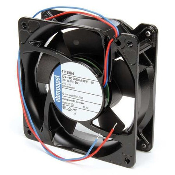 Ebm-Papst Axial Fan,Square,119 mm H,209 CFM 4112NH4 Ebm-Papst Axial Fan,Square,119 mm H,209 CFM 4112NH4