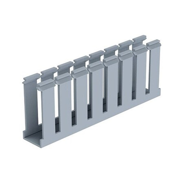 Panduit Base Wiring Duct,Gray,72 in. L G1X3LG6 Panduit Base Wiring Duct,Gray,72 in. L G1X3LG6