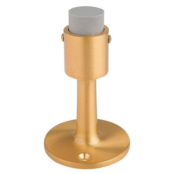 Rockwood Rigid Door Stop, Cast Brass 475.10