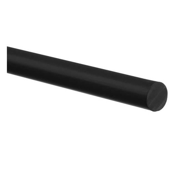 Manufacturer Varies EPDM Round Cord,9/32" D,100' L,70A,Black ZUSA-RC-18