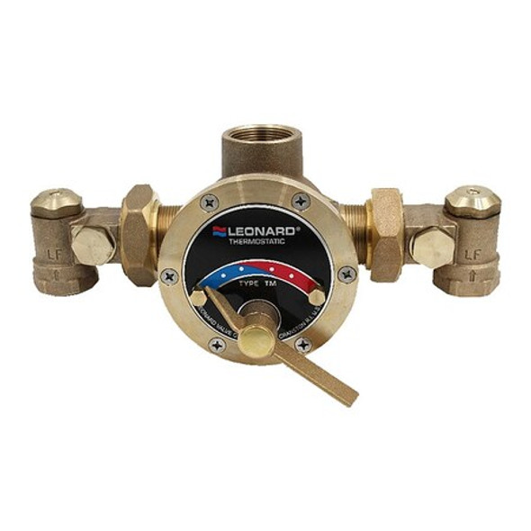 Leonard Valve Checkstop Valve,1 1/4 in Inlet TM-150-AT-LF-RF