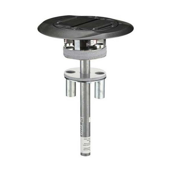 Poke-Through Box, 27 cu in, Wiring Box Type, 1 Gang, Steel, Round Shape