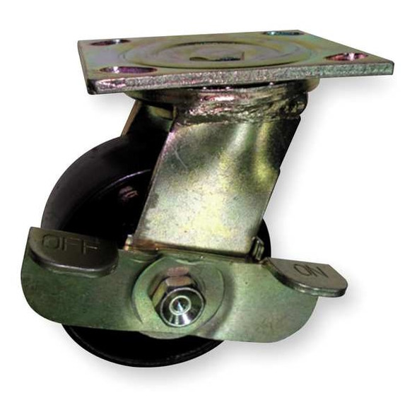 Manufacturer Varies Swivel Plate Caster,Steel,6 in.,1200 lb. 1NVC7