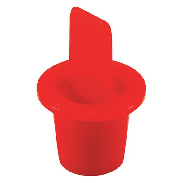 Caplugs Center Pull-Tab Tapered Plug, Red, LDPE 5000 PK CPT-1 CPT1Q1
