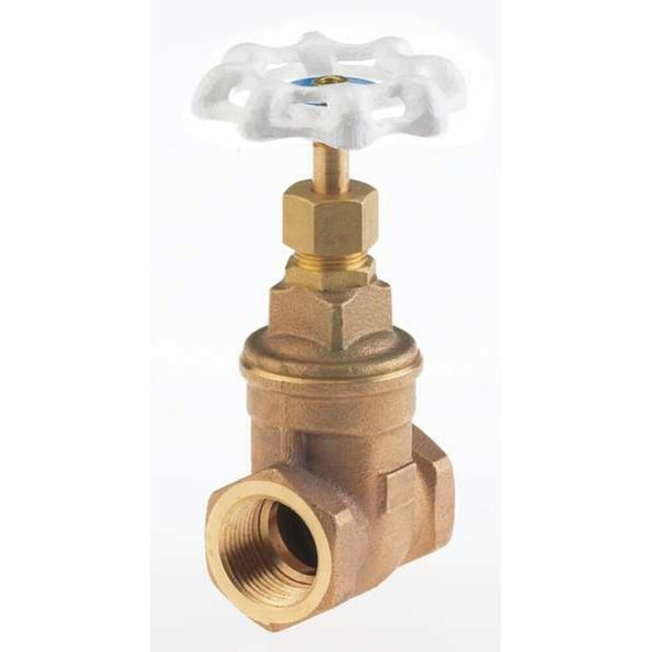 Milwaukee Valve Gate Valve,3-4",Bronze,NPT UP105 3-4