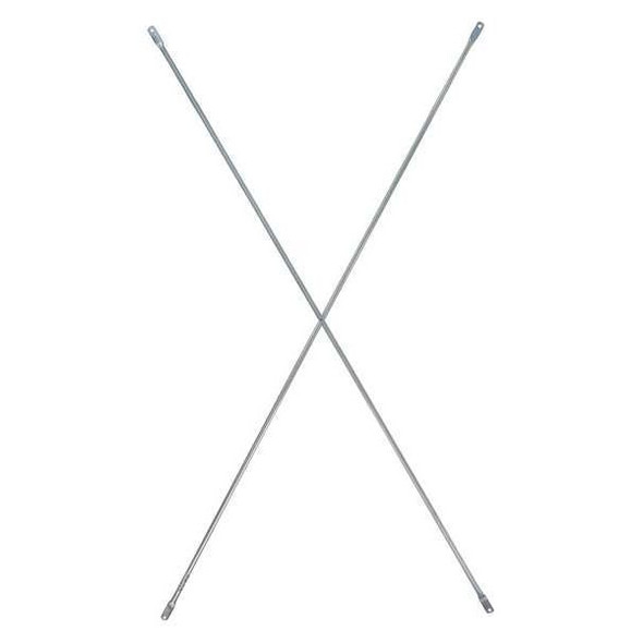 Metaltech Scaffold Brace, 2 in.L, Steel M-MC48120