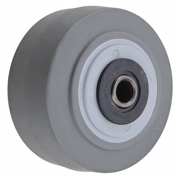 Manufacturer Varies Caster Wheel,TPR,4 in.,350 lb,Gray XS0420112