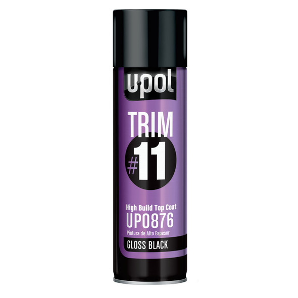 Trim #11 High Build Top Coat Gloss Black UP0876