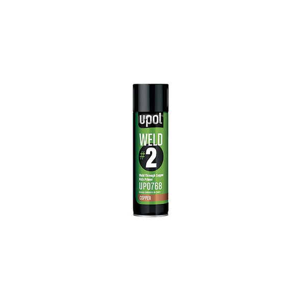 U-POL Premium Aerosols: Weld #2, Weld Through Primer, Zinc, 15oz UP0789