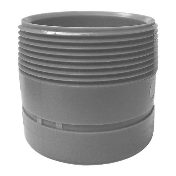 Orion Male Adapter, Polypropylene, 2", Schedule 40, 80 psi Max Pressure 710111