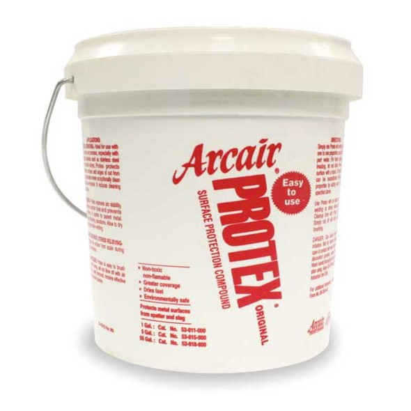 Arcair Anti-Spatter,1 Gallon,Bucket,-40 to 120F 53011000