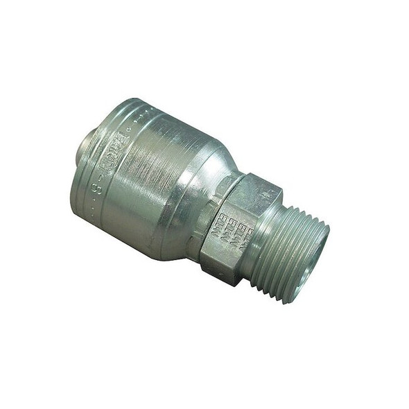 Eaton Aeroquip Hose,Crimp Fitting,5/8 in,-10,2.26L 1AA10MR10