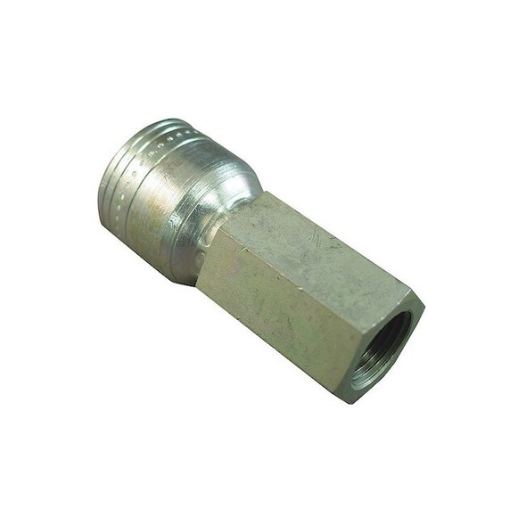 Eaton Aeroquip Crimp Fitting,1/4" I.D.,1/4",F,NPTF 1AA4FP4