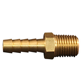 1/2" M. End, 1/2" ID Hose 604-1