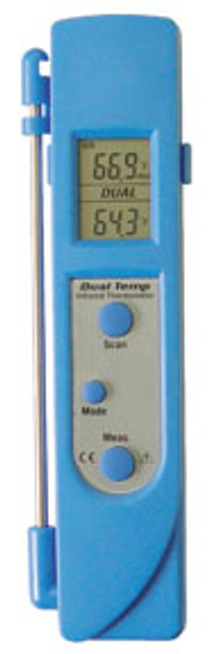 Dual Temp Infrared/Contact Probe Thermometer 52226