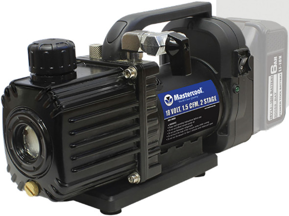 18V Cordless, 1.5 CFM, 2 Stage Vacuum Pump Only 90058-A