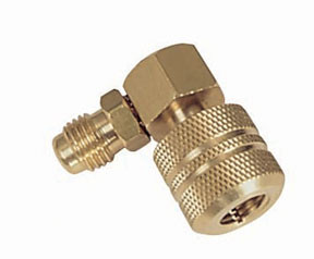 90° 1/4" FL-M x 1/4" FL-F Automatic Shut-Off Valve 90333-R