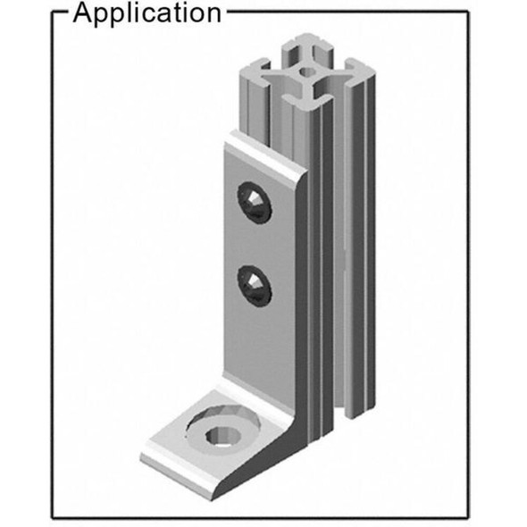 Faztek Economy Floor Mount Base Plate,15 Series 15FF5814