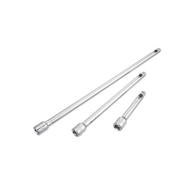 Extension, 3-pc 1/4" Drive Locking Exten 1/4" Dr, Full Polish Chrome