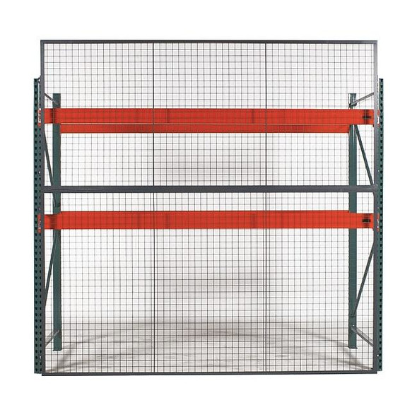 Wirecrafters Back Panel,120inW,Gray,2in BaseD BACK104