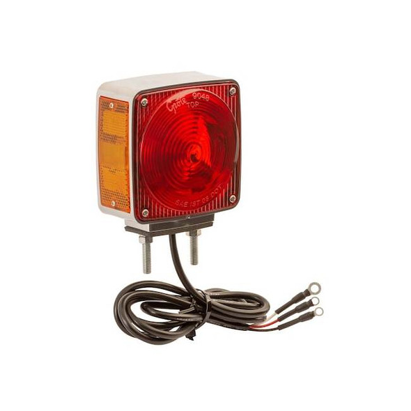 Grote Two-Stud Chrome Lamp with Pigtail 55340
