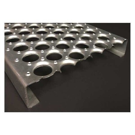 Manufacturer Varies Anti-Slip Channel,120in.L,13 Gauge,2in.H 61G13122-10