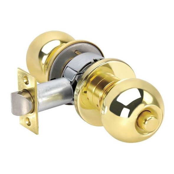 Assa Abloy Accentra Knob Lockset,Mechanical,Privacy,Grd. 2 CA4602 x 605