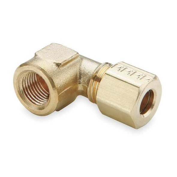 Parker 1/2" Compression x 3/8" FNPT Brass 90 Degree Elbow 10PK 170C-8-6