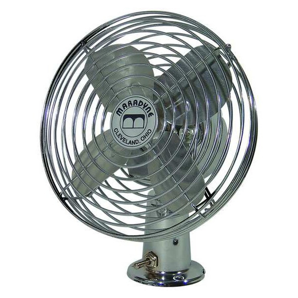 Maradyne Compact Bolt-On Fan,140/210 cfm,12VDC F-100012