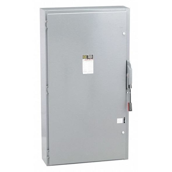 Square D Nonfusible, Safety Switch, Heavy Duty, 600 V, 3PST HU365